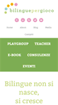 Mobile Screenshot of bilinguepergioco.com